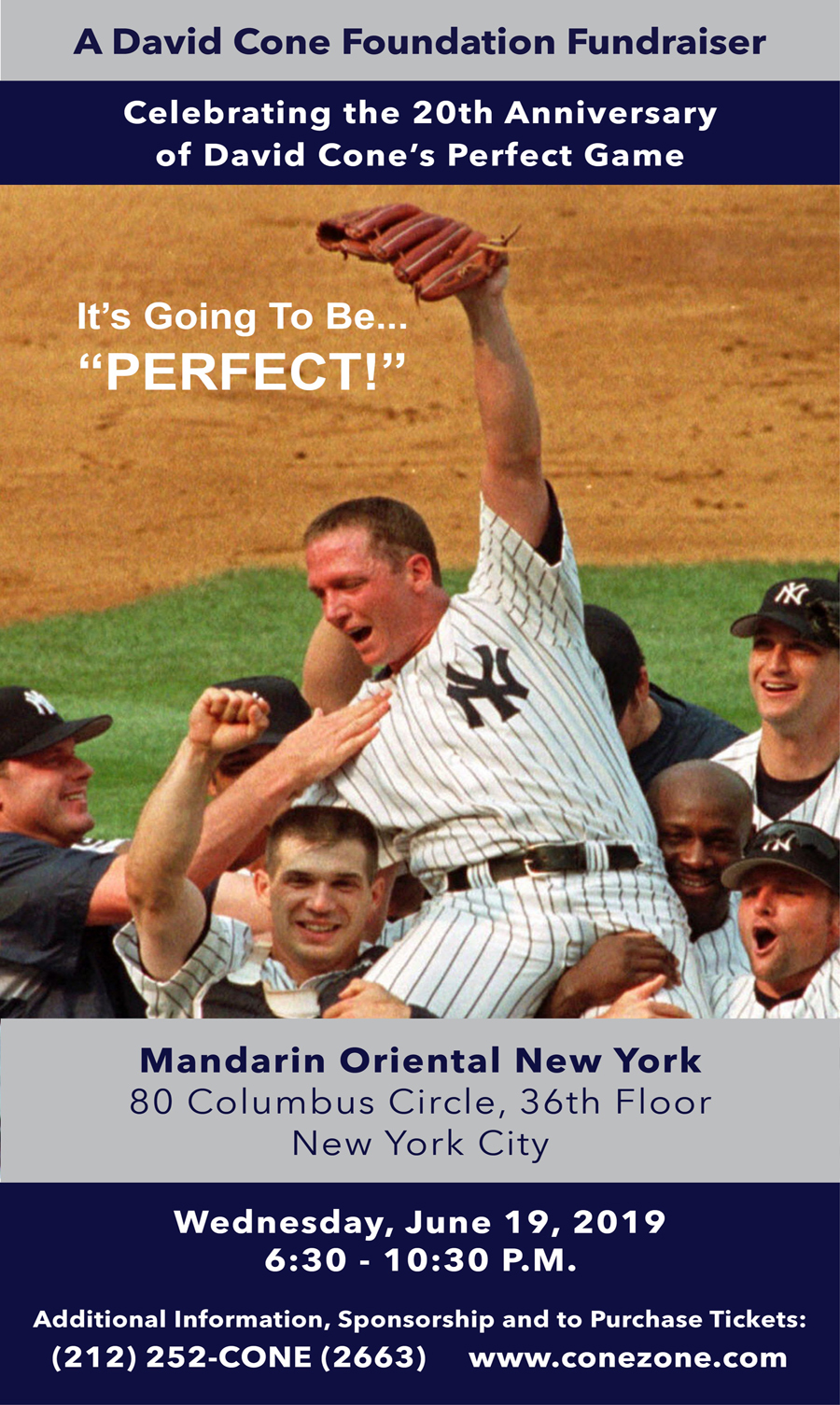 20th Anniversary of David Cone's Perfect Game